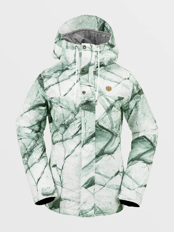 Womens Bolt Insulated Jacket - White Ice