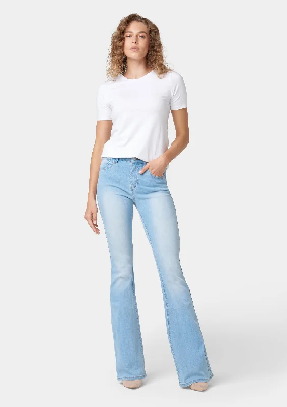 Tall Riley High Rise Flare Jeans